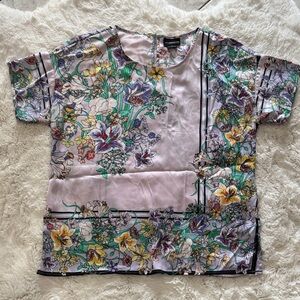 Liz Claiborne Multicolor Floral Kids Blouse